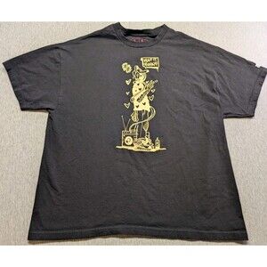 "keep It Funky" Wishful Thinking Black T-Shirt 90s Hip Hop Style XXL